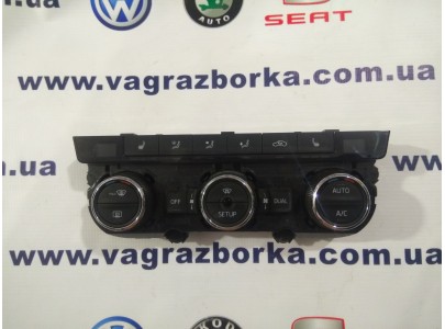 Панель управления климатической установкой Skoda Octavia A7